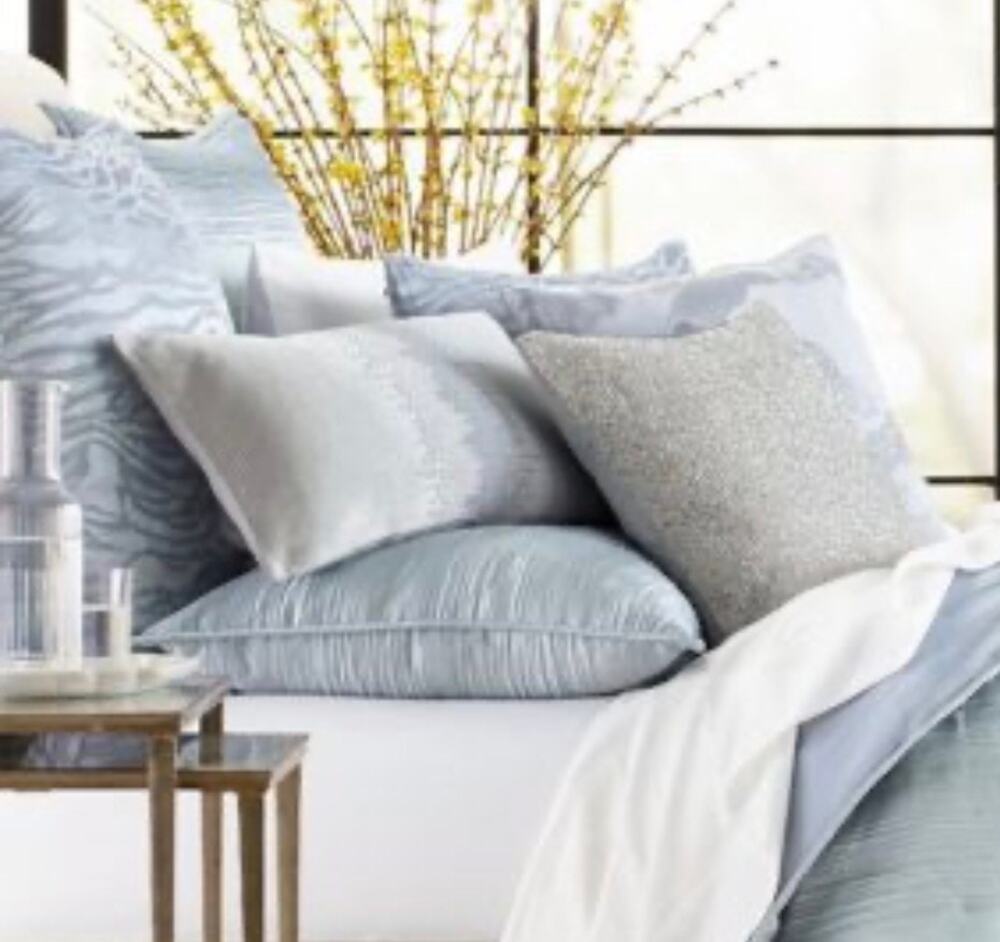 New hotel collection wavelet blue euro sham $150